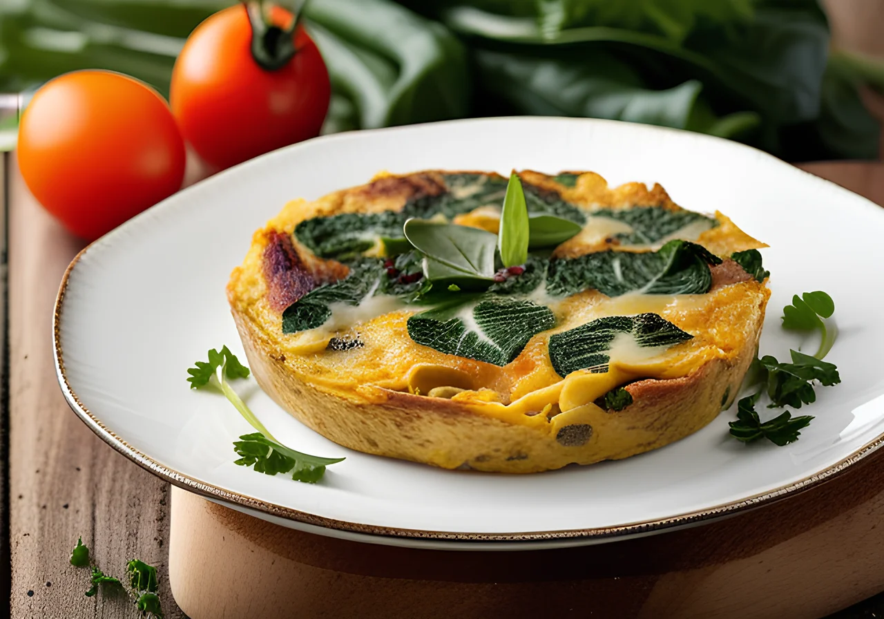 Potato and Swiss Chard Frittata