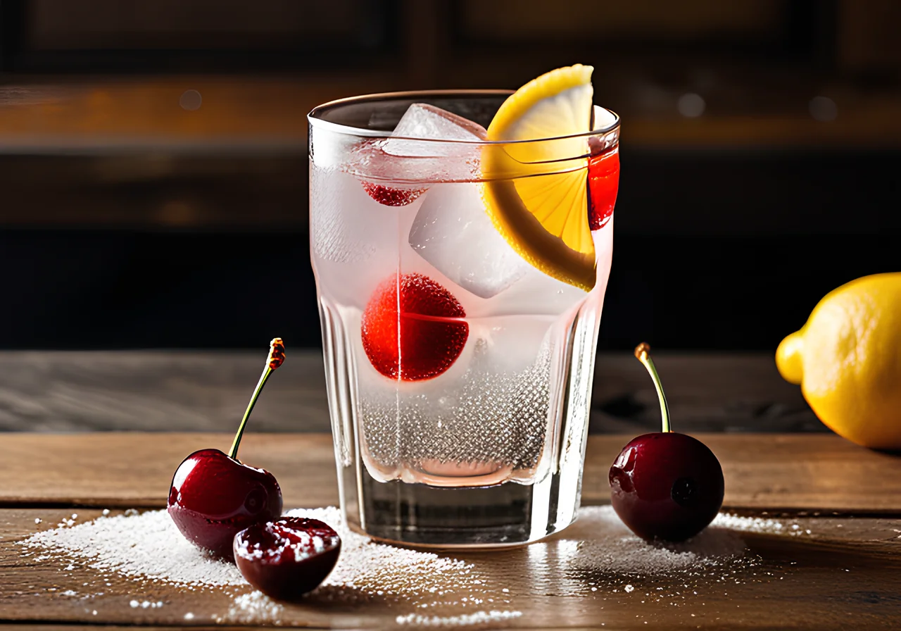 Cocktail with Lemon Juice