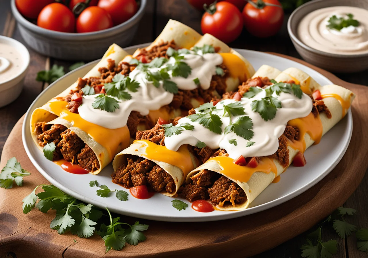 Beef Enchiladas