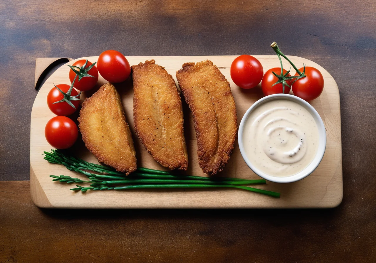 Fried Carp with Horseradish