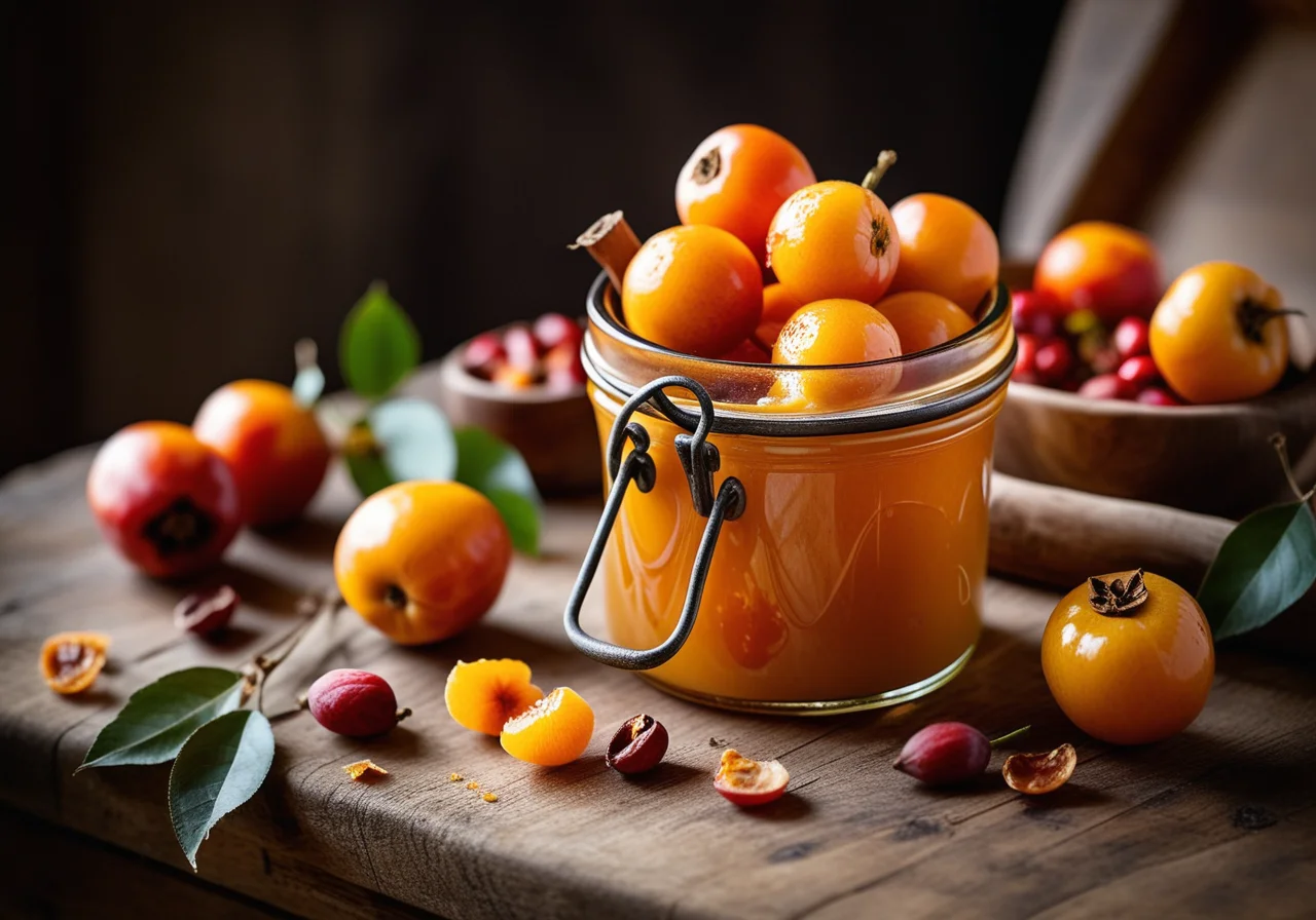 Rosehip Marmalade with Orange Juice
