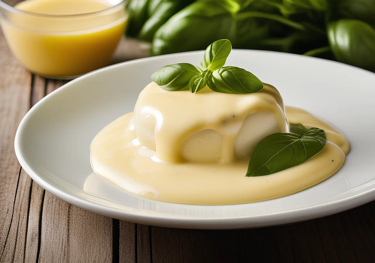 Hollandaise Sauce with Basil