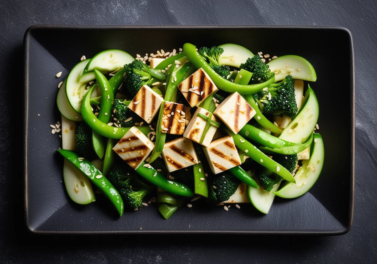 Stir‑fry with Tofu and Green Vegetables