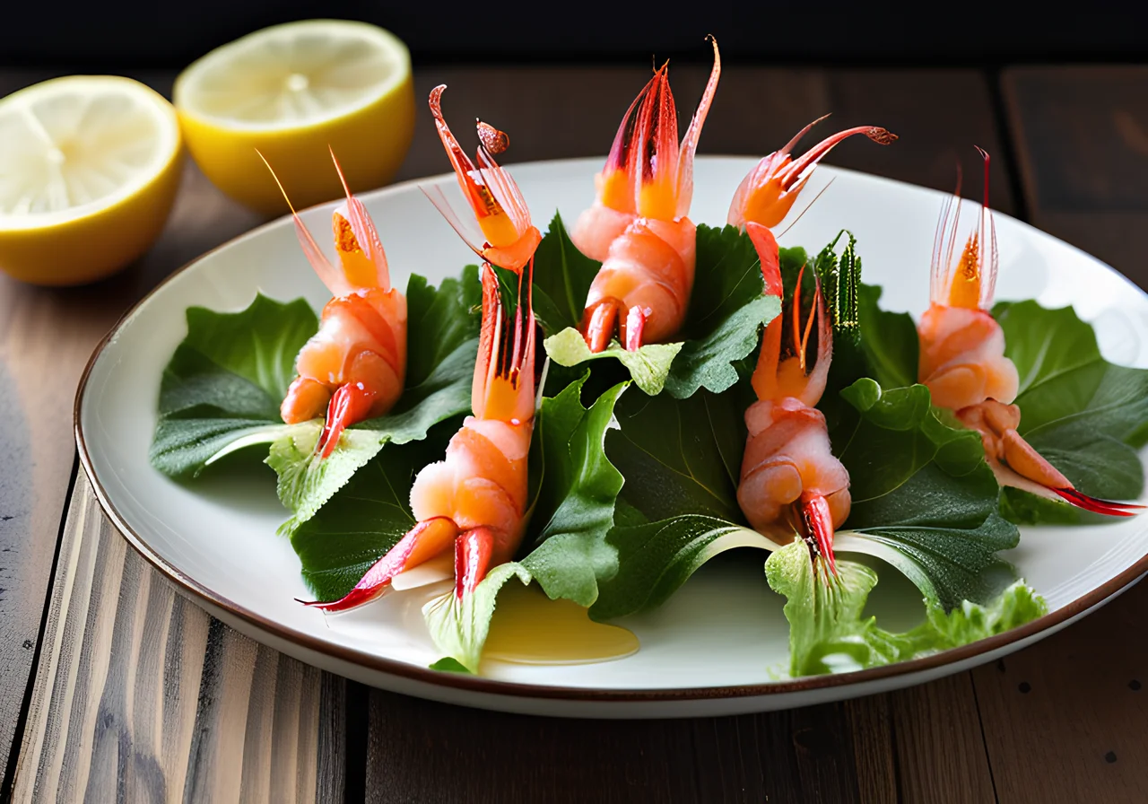 Steamed Zucchini Blossoms
