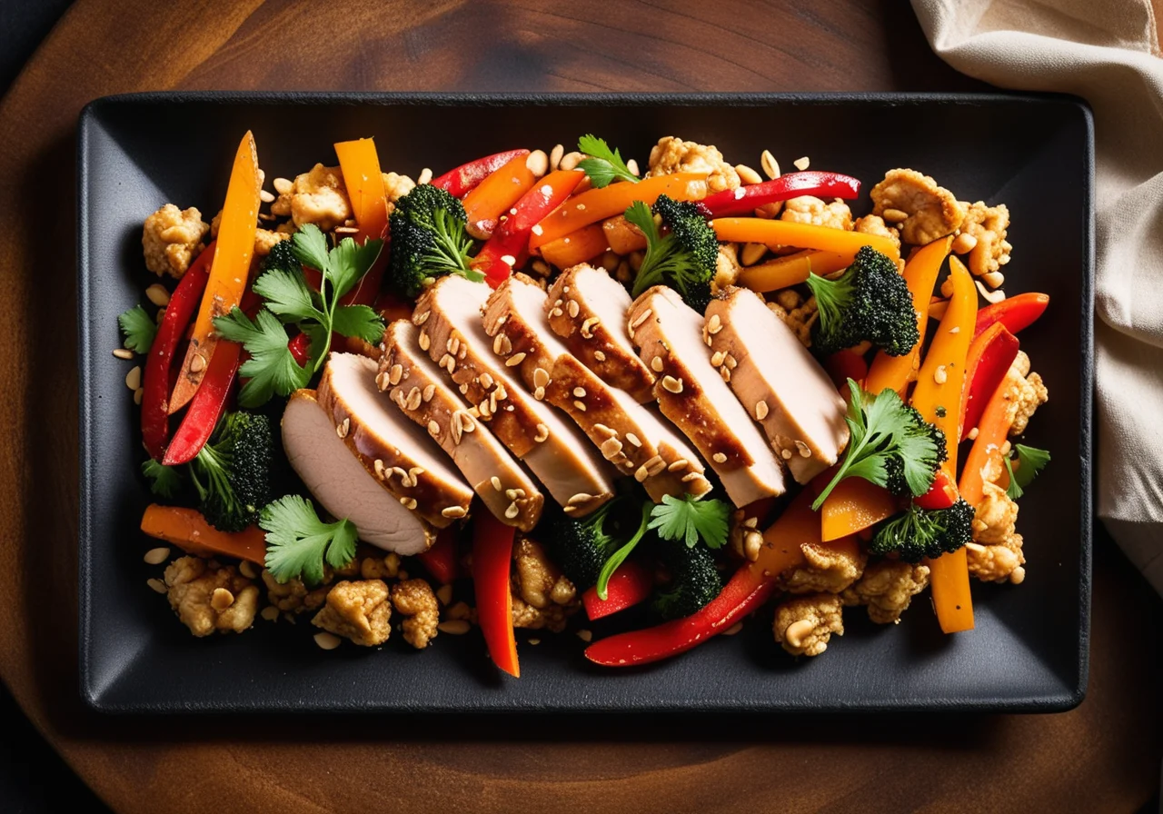 Peanut Chicken Skillet