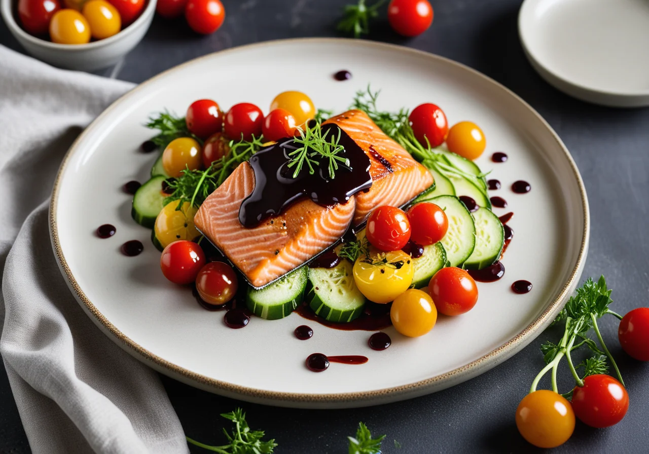 Salmon with Vegetables