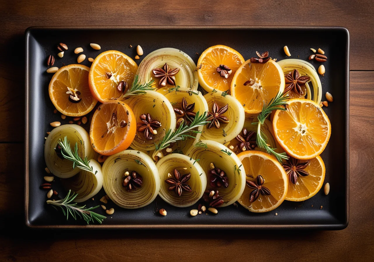 Roasted Fennel and Orange