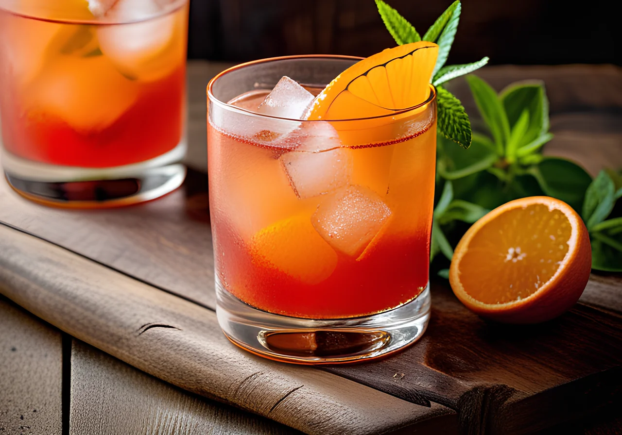 Orange Rum Cocktail