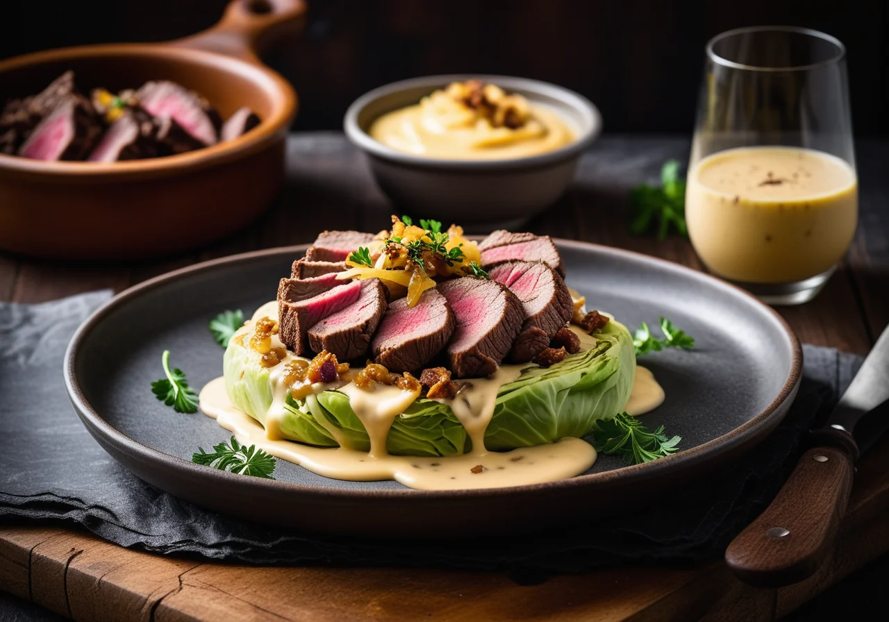 Savory Cabbage Pudding