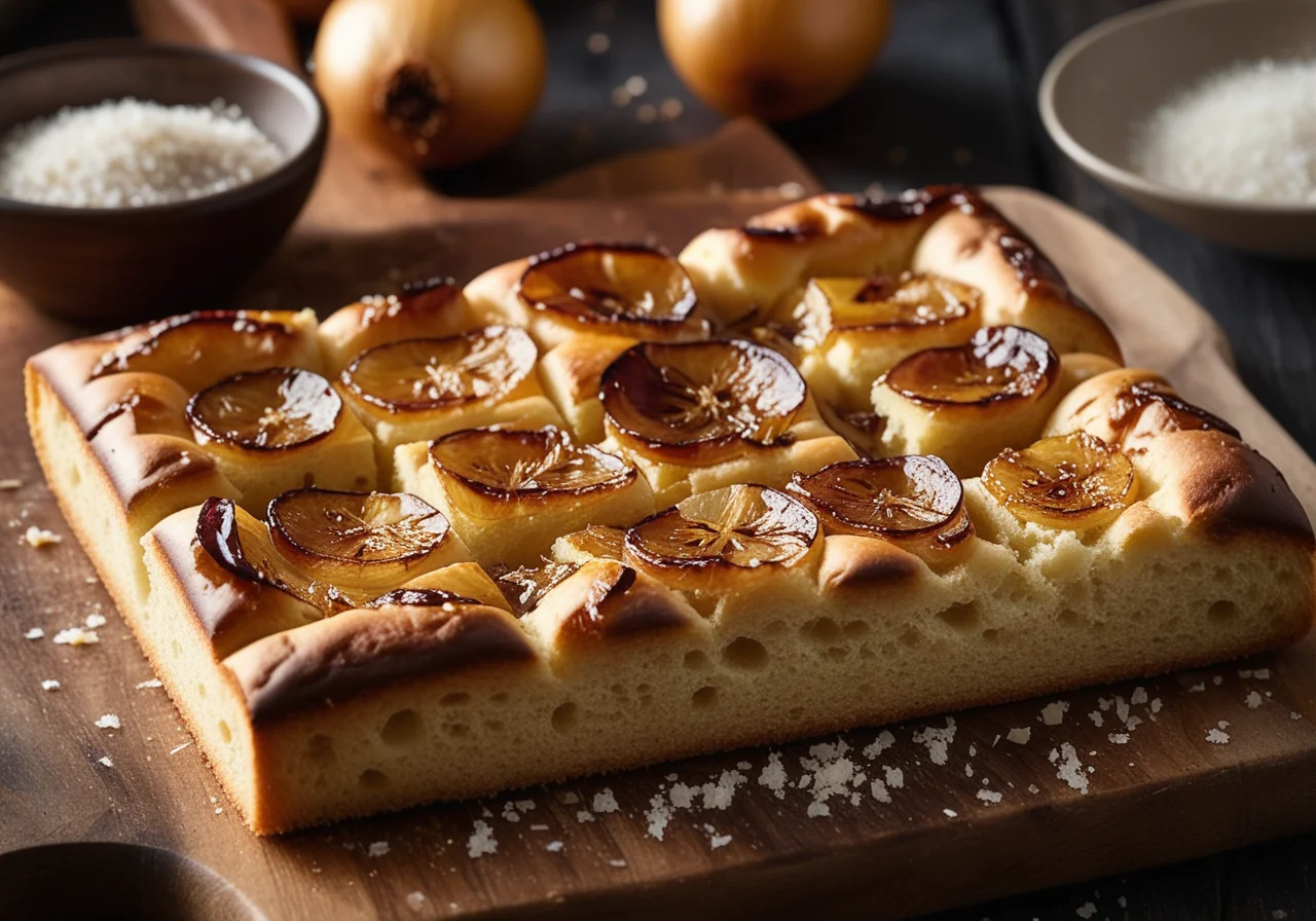 Focaccia with Onions