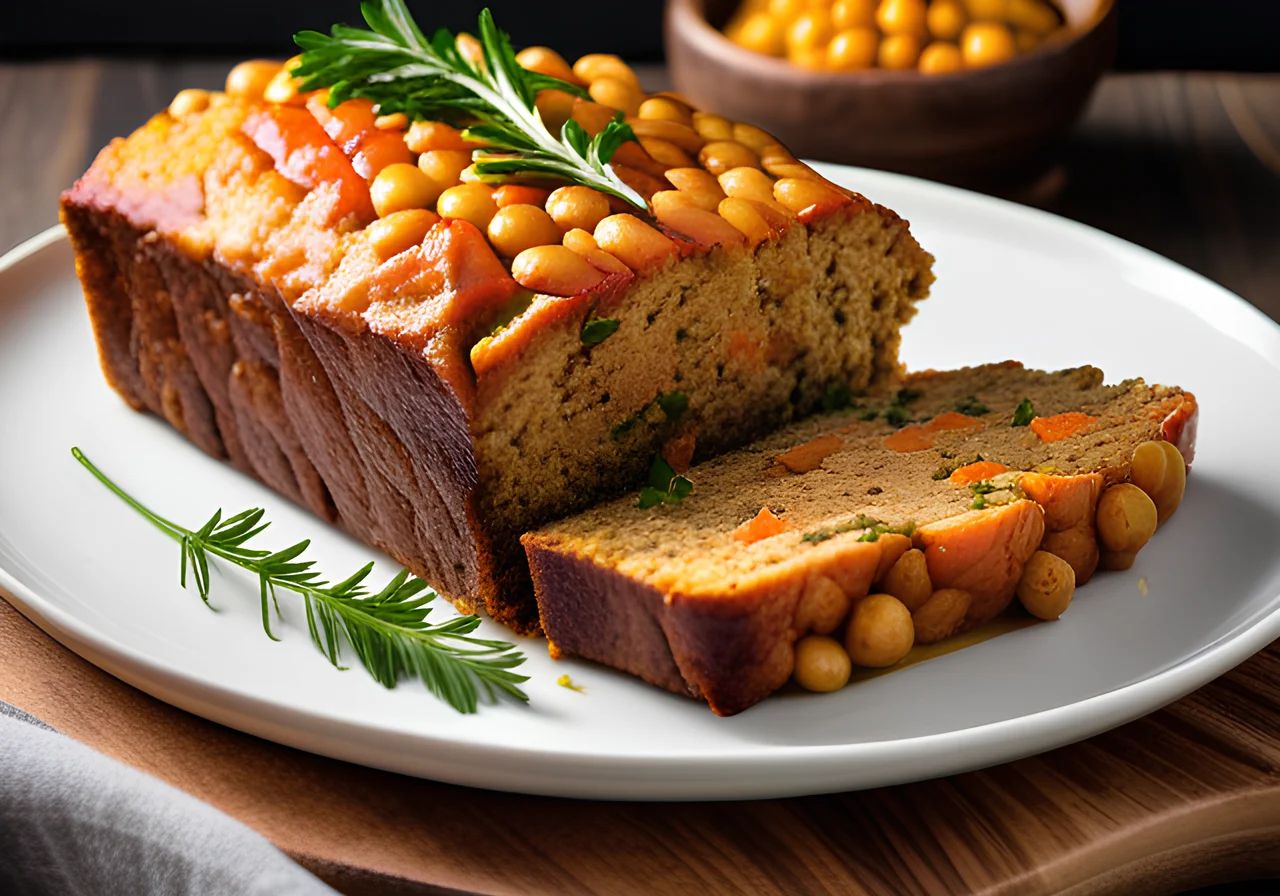 Chickpea Meatloaf
