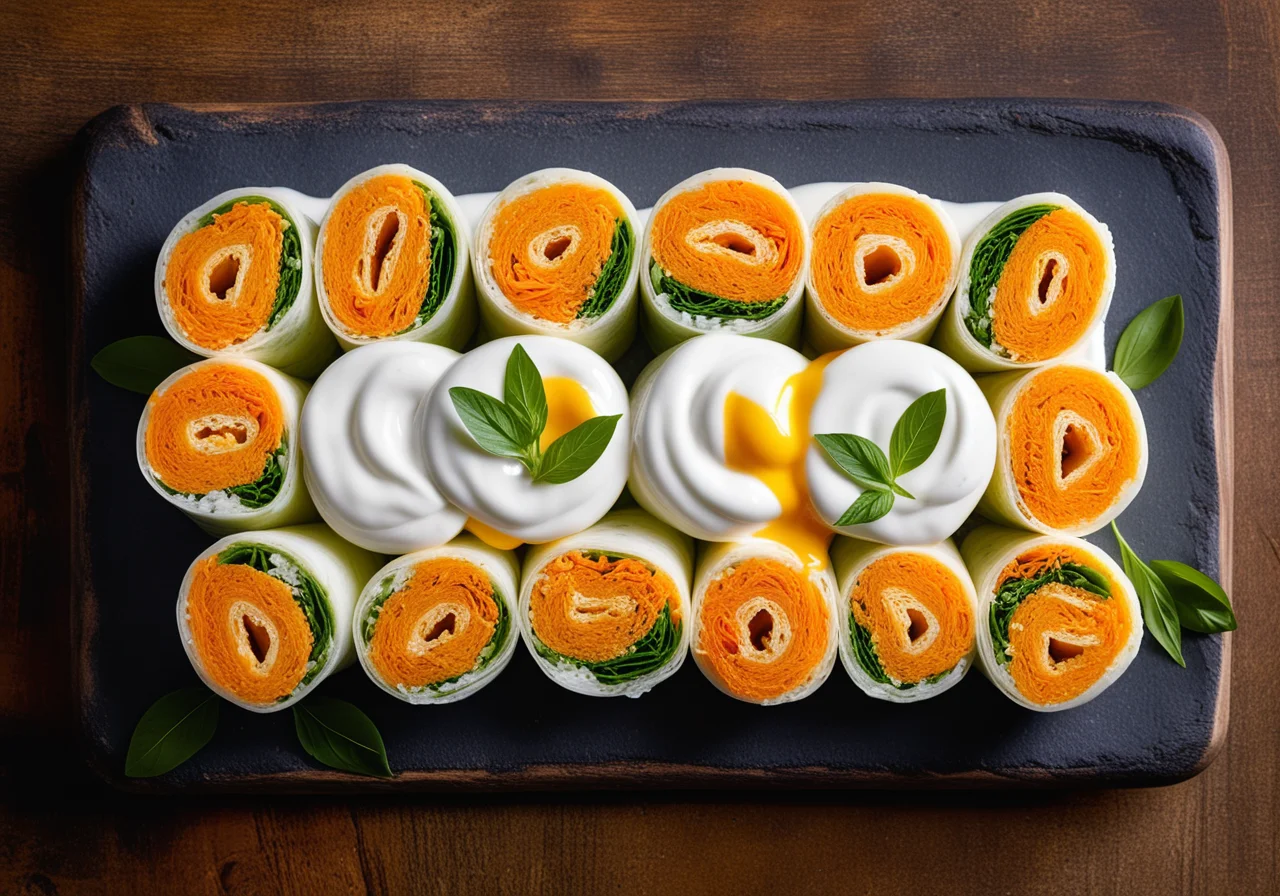 Rice Vegetable Rolls