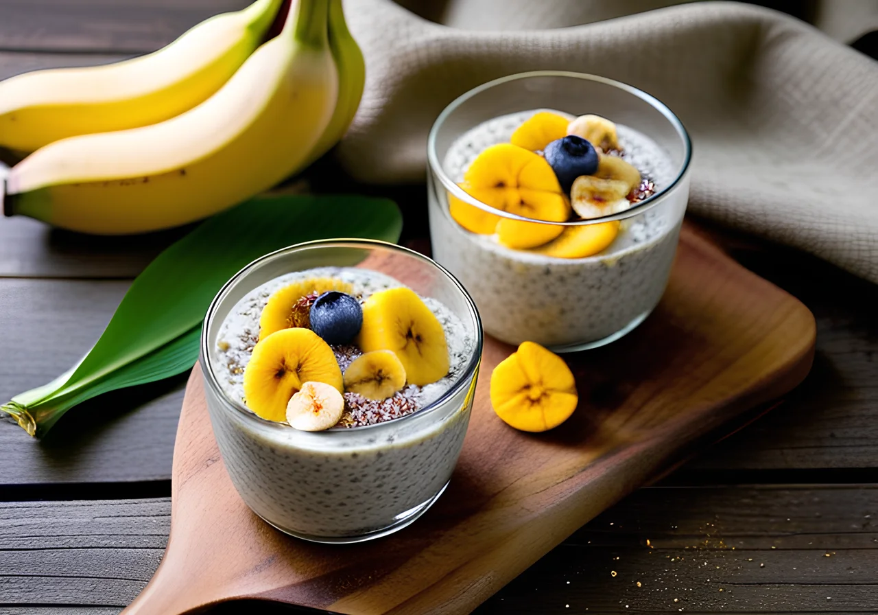Chia Pudding with Banana