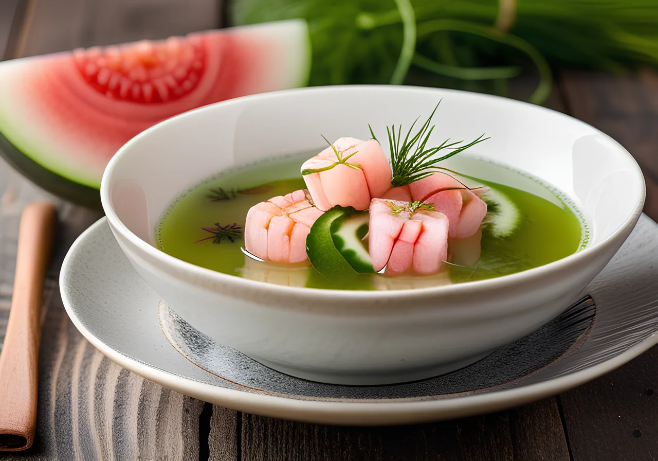 Cucumber Shrimp Soup
