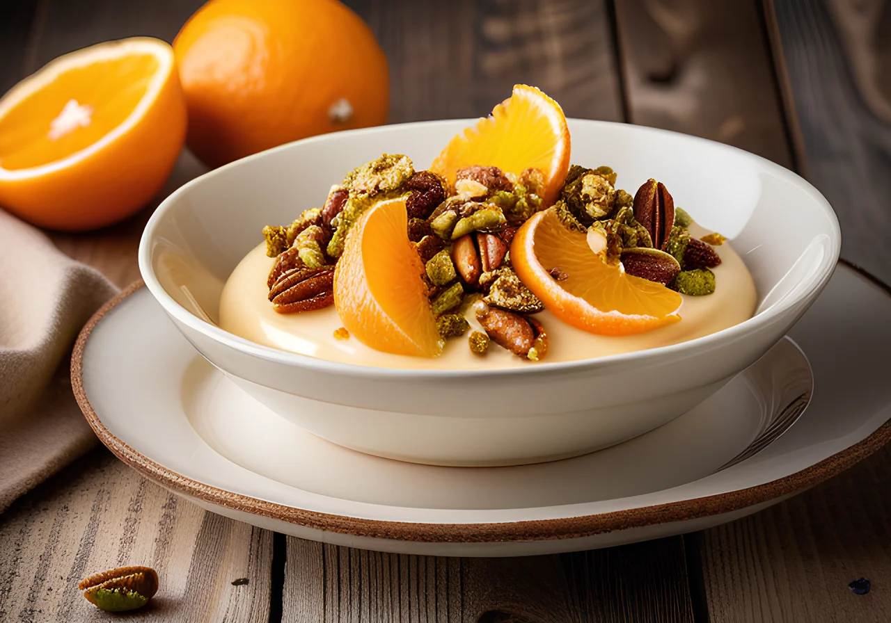 Indian-Style Orange Cream