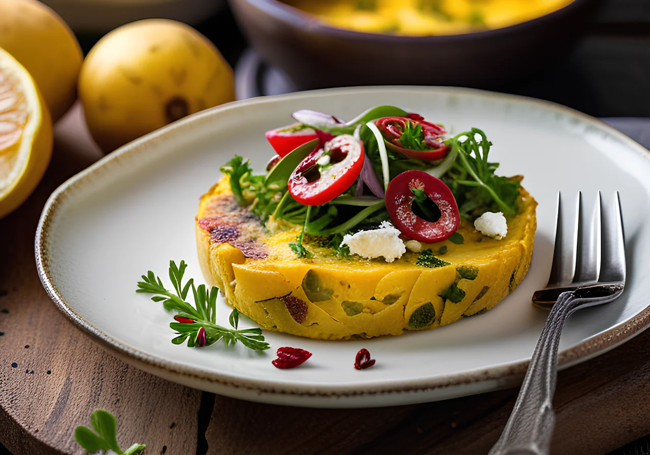 Sweet Potato and Broccoli Frittata