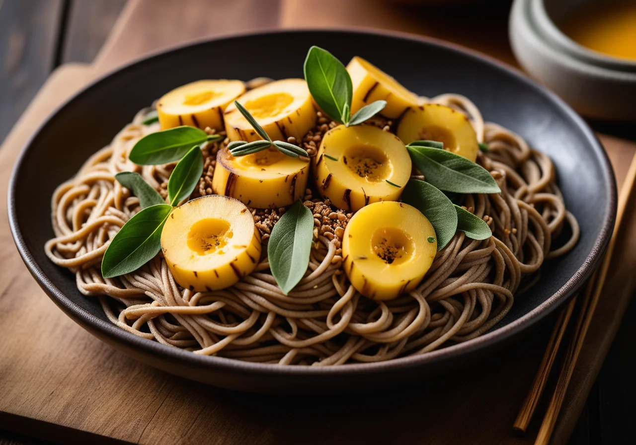 Soba Noodles with Swede