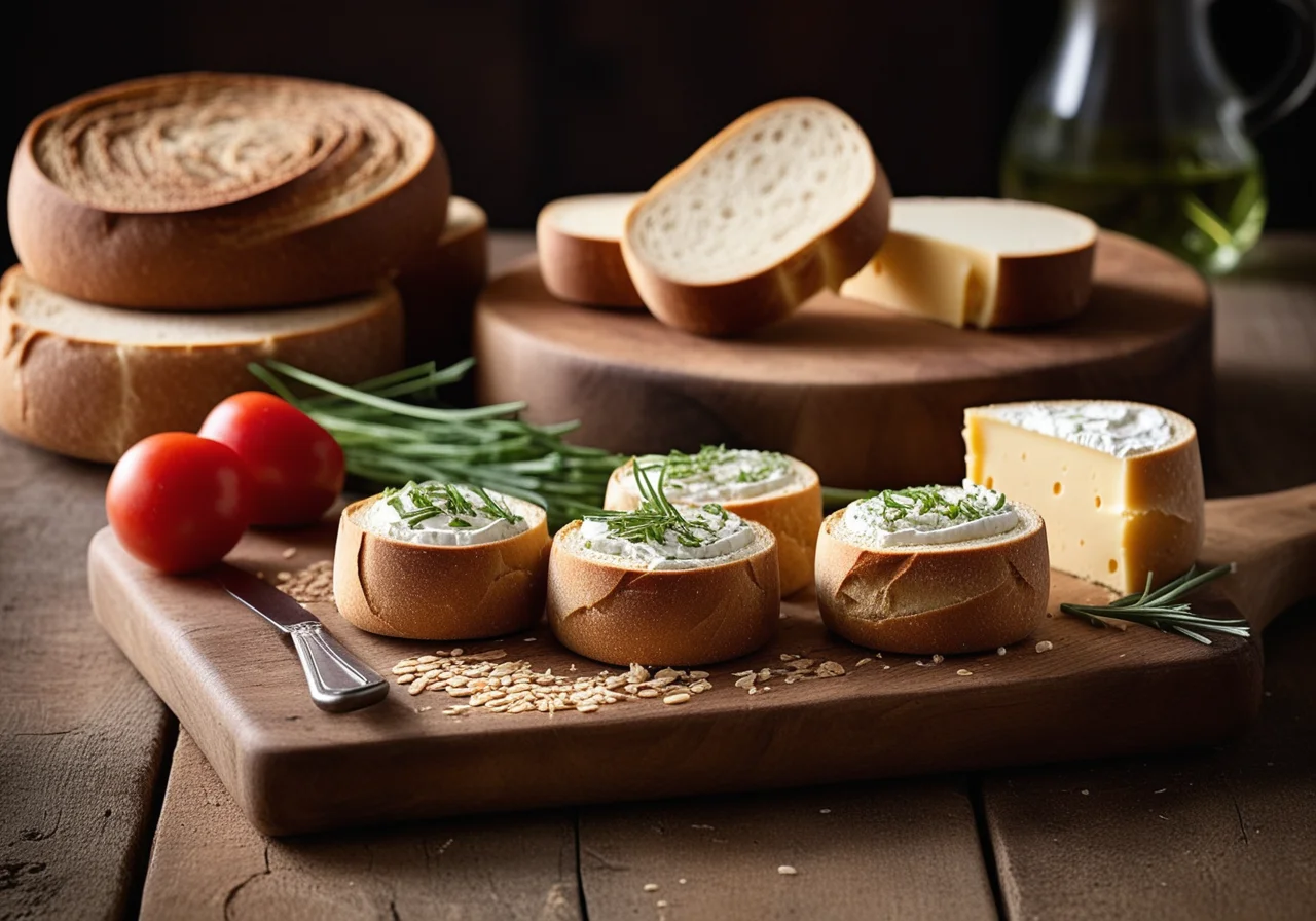 Vegetarian Stuffed Bread Rolls