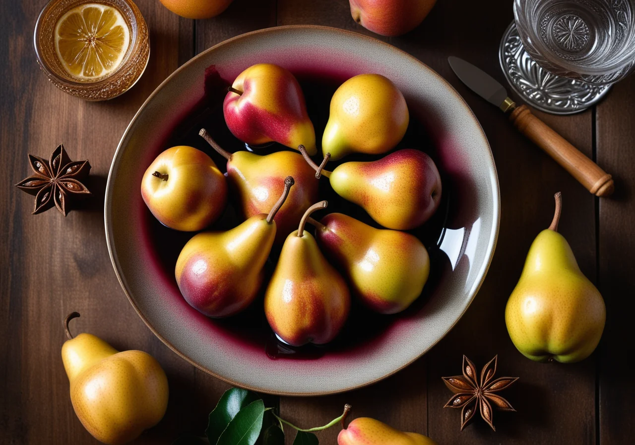 Cooked Pears