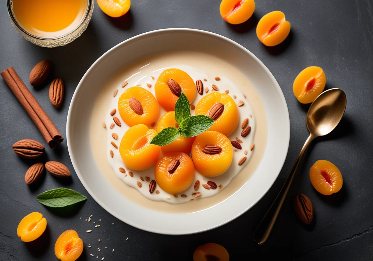 Apricot-Almond Cream