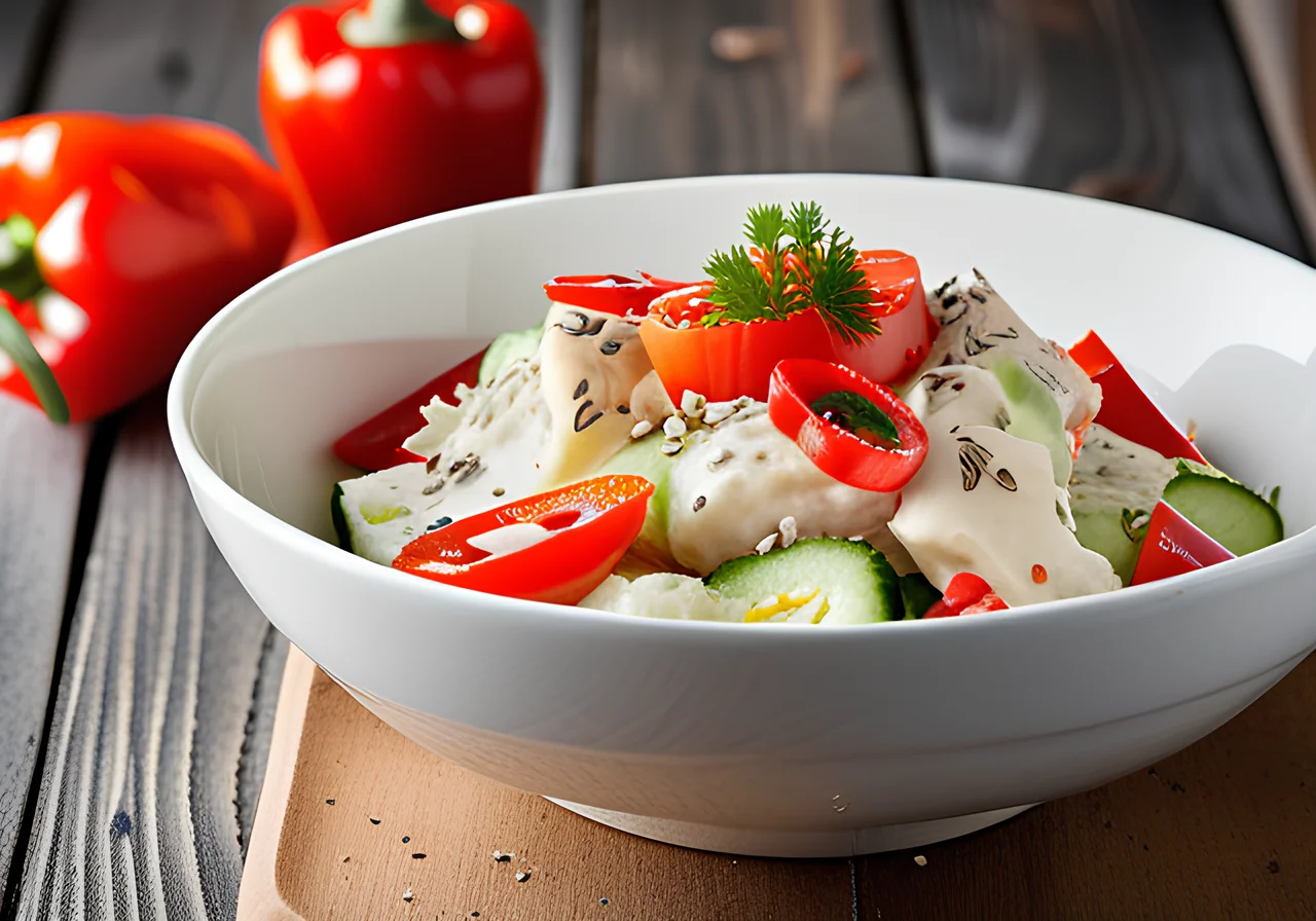 Potato Salad with Vegetables