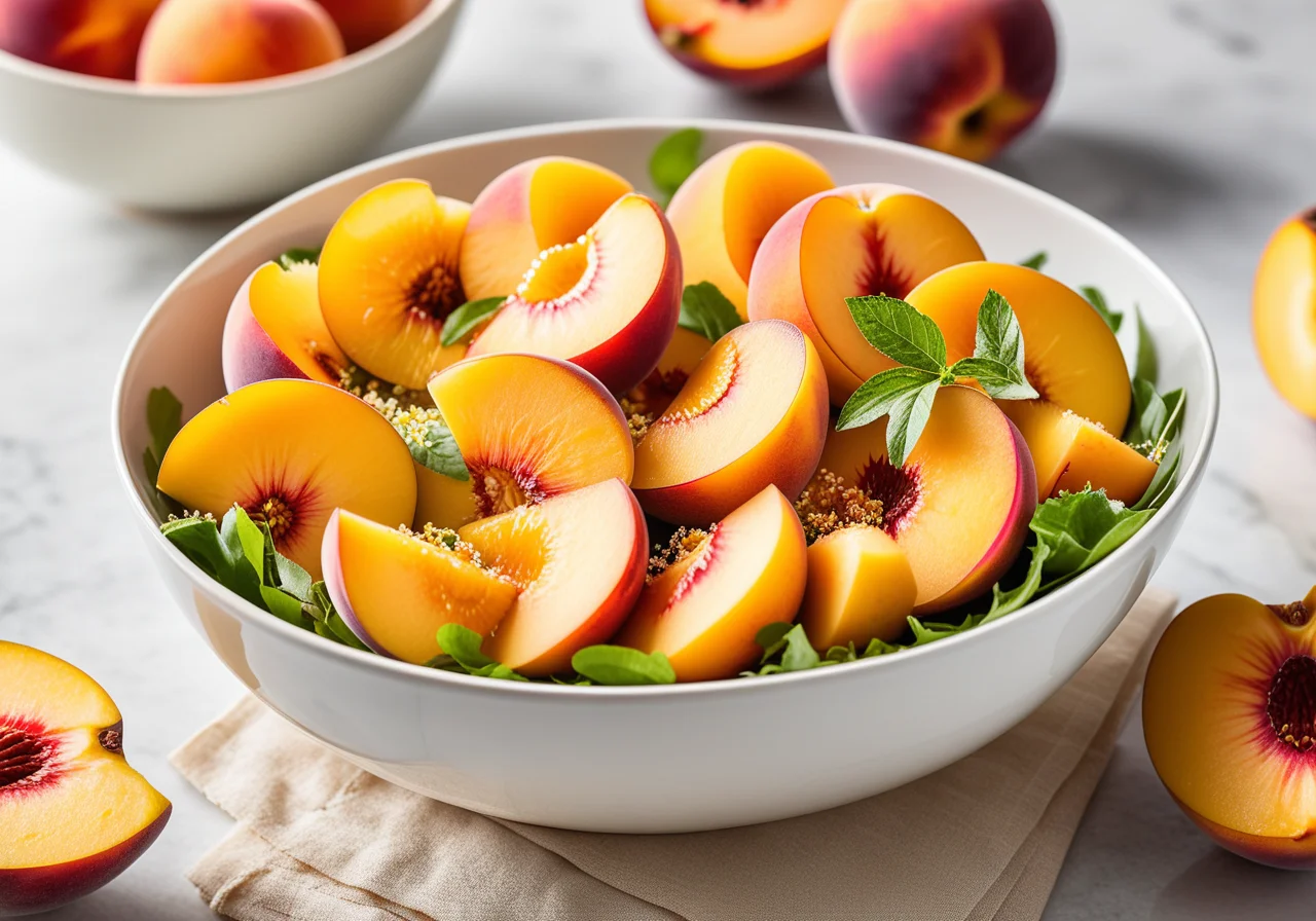 Peach Cold Salad