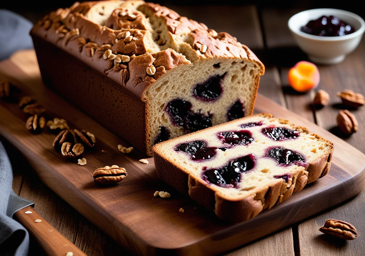 Walnut-Prune Bread
