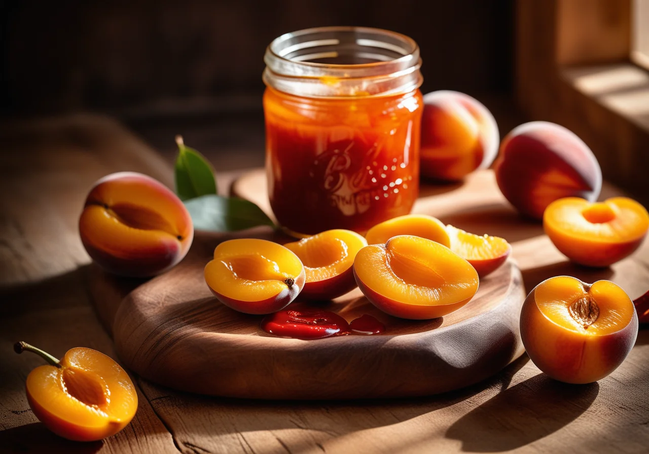 Apricot Jam with Chili