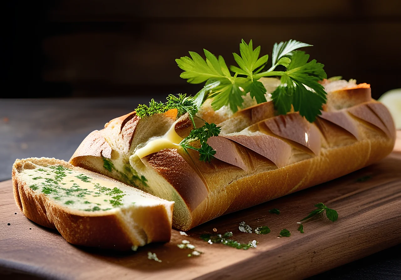 Grilled Herb Baguette