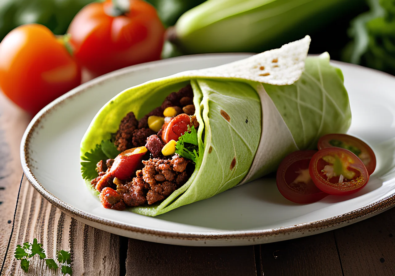 Wrap with Chili con Carne