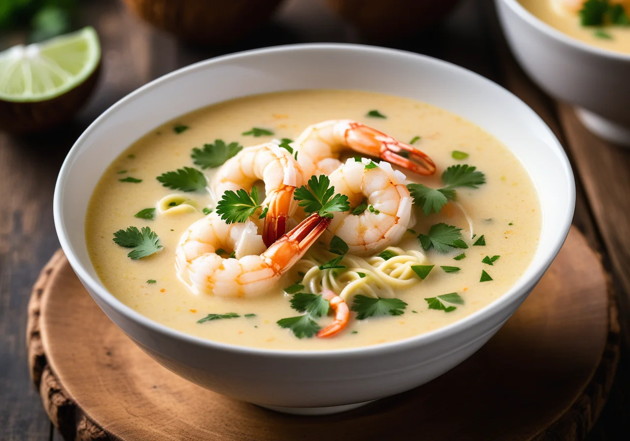 Coconut Shrimp Soup