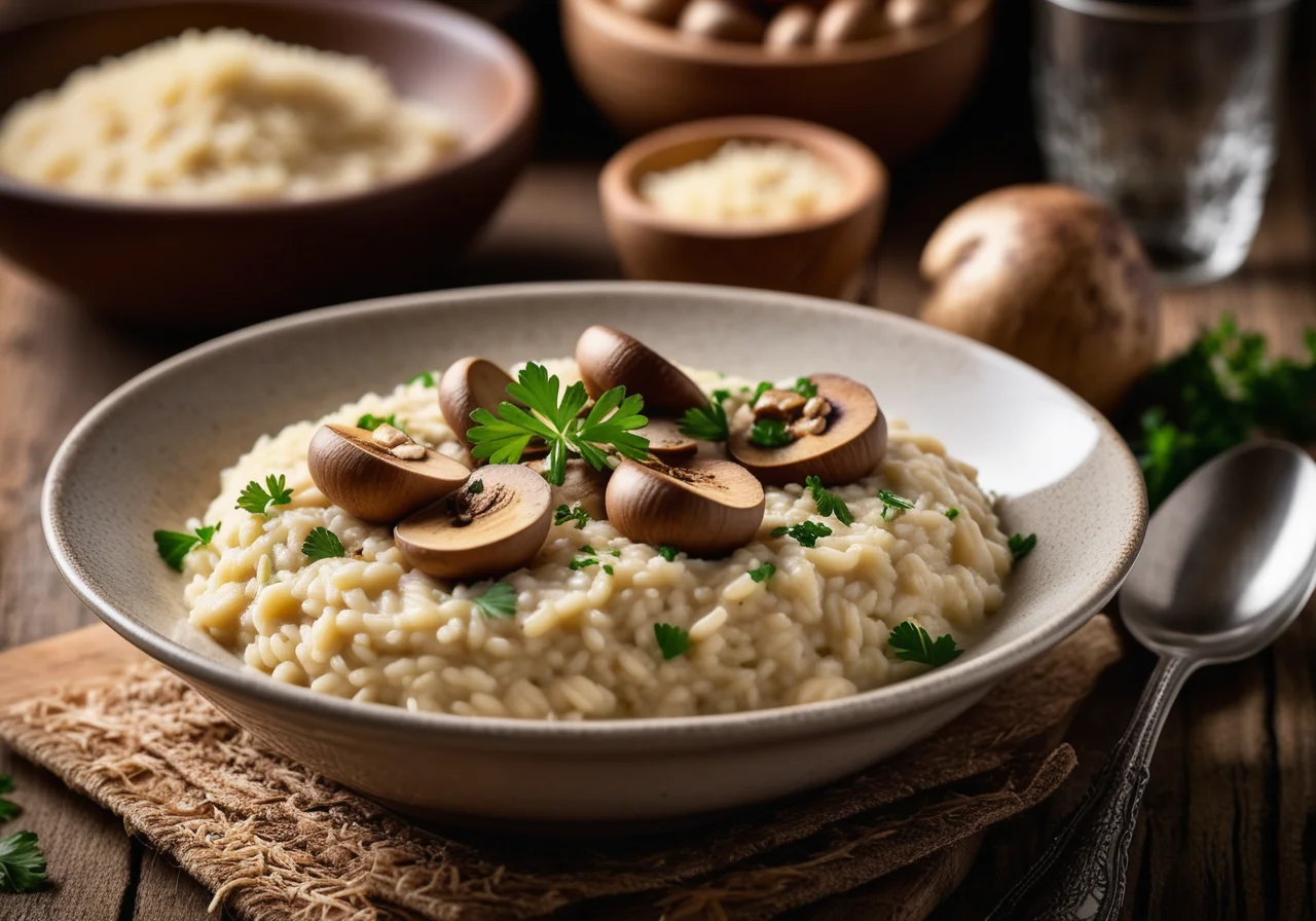 Risotto with Porcini Mushrooms