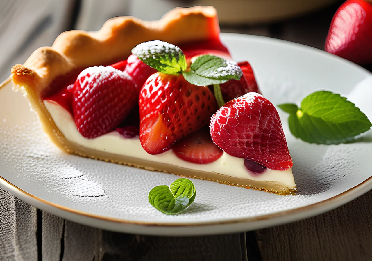 Quick Strawberry Tart