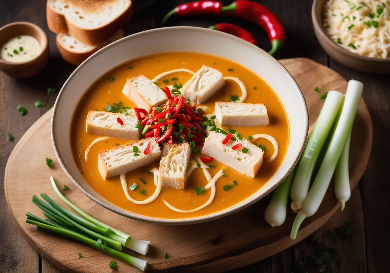 Fish Soup with Rouille Sauce