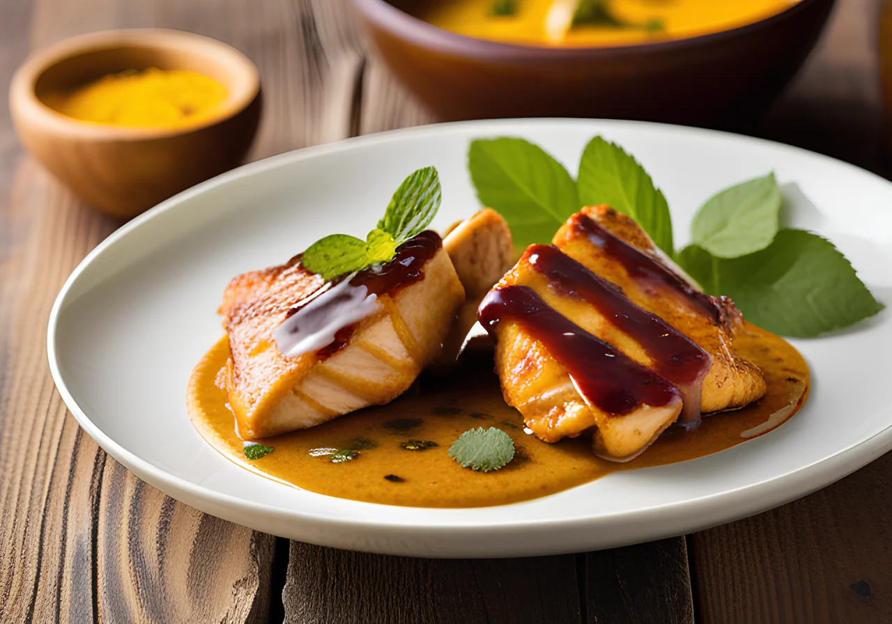 Curry-Cinnamon Chicken