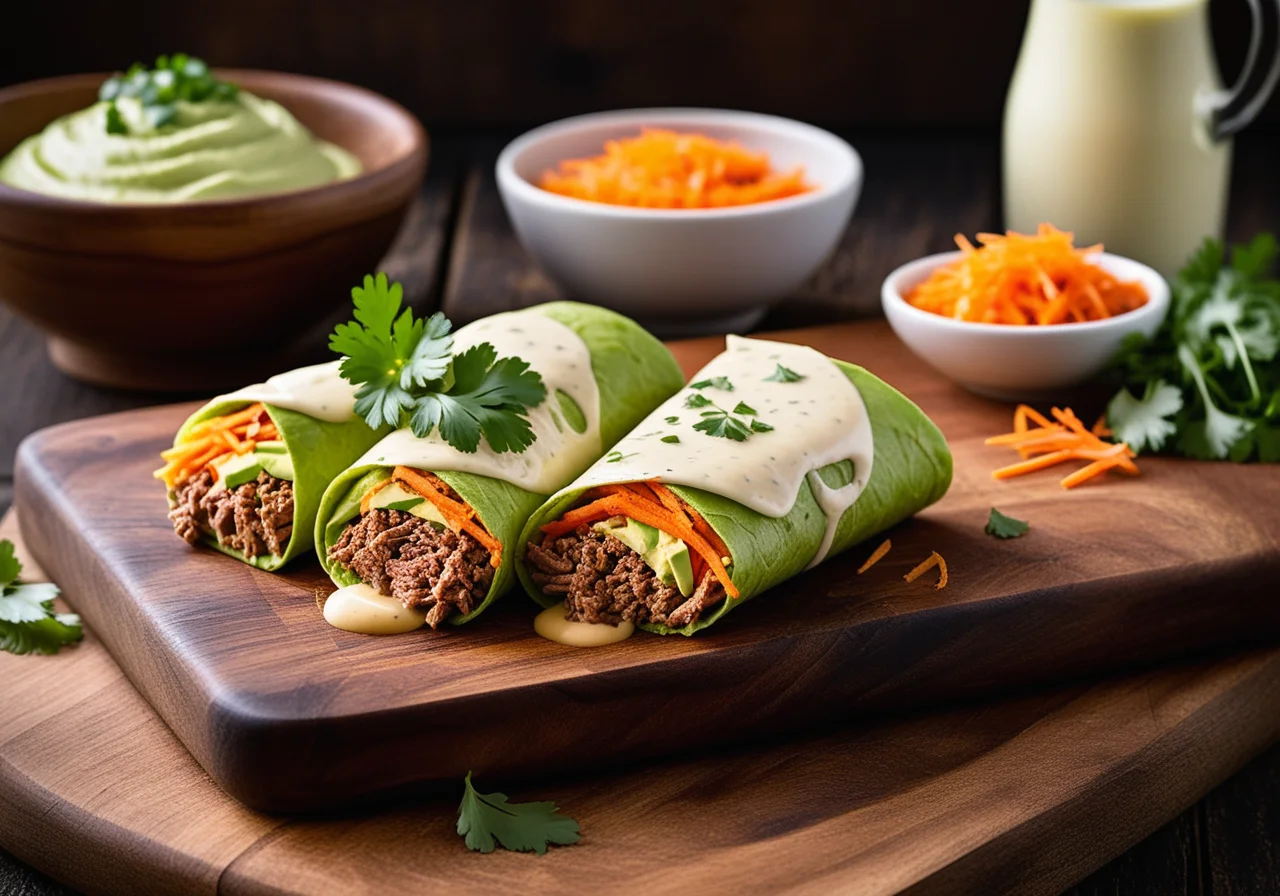 Gratinated Tortilla Wraps