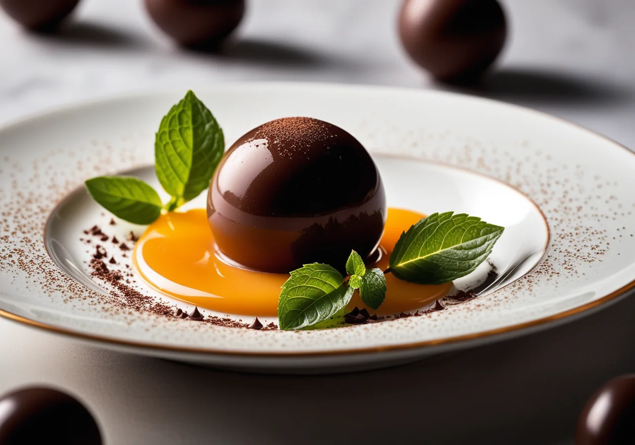 Apricot Cream in Chocolate Coating
