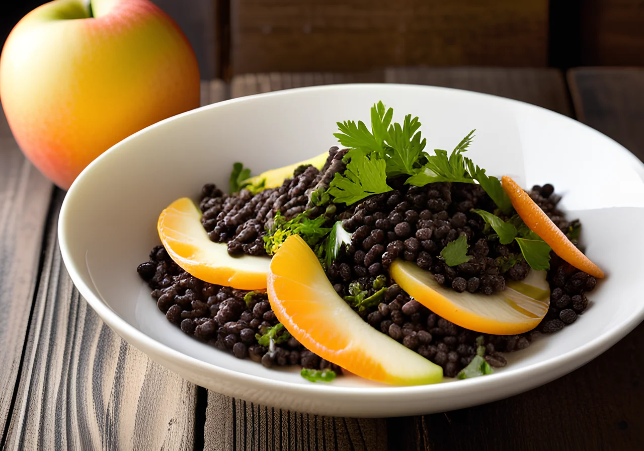 Celery Lentil Salad with Tofu