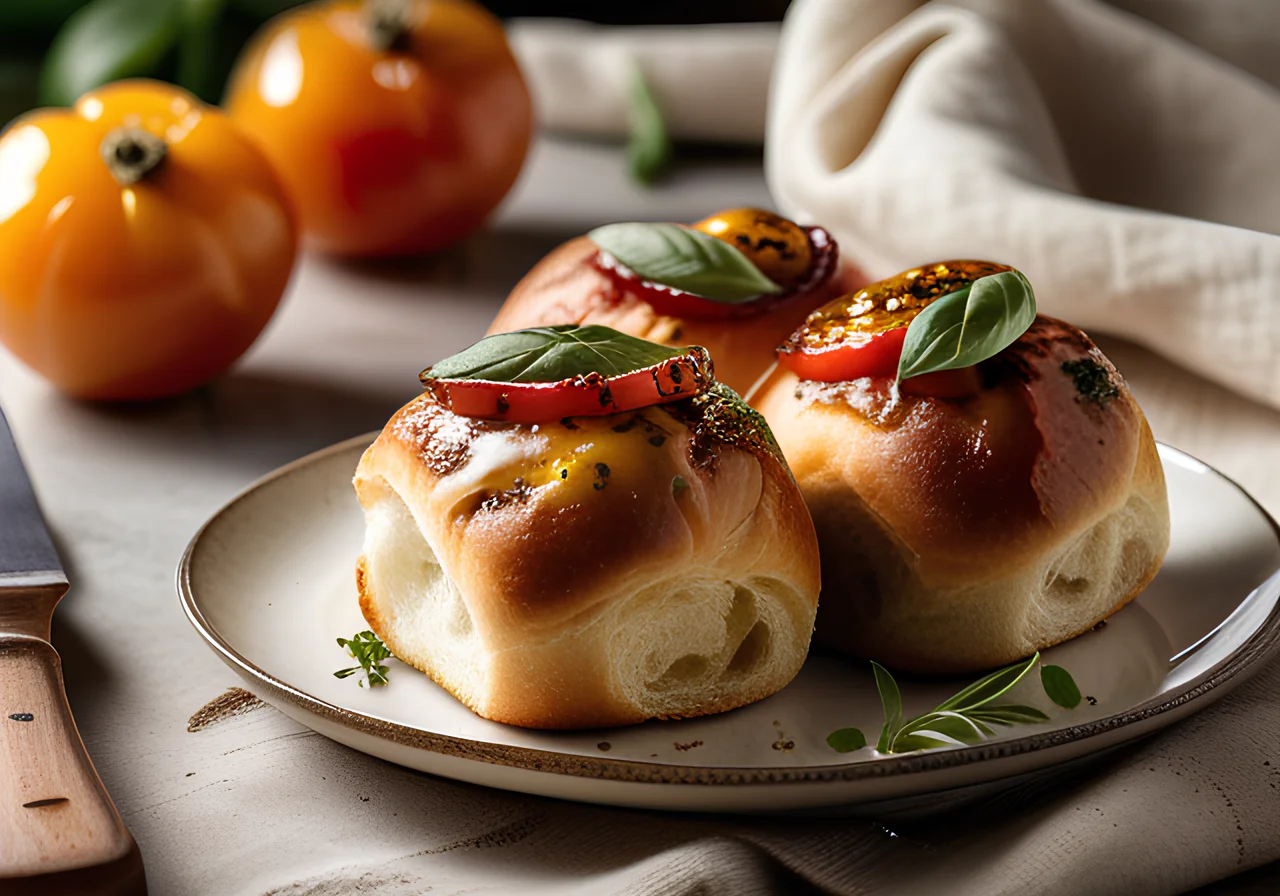 Tomato Bread Rolls