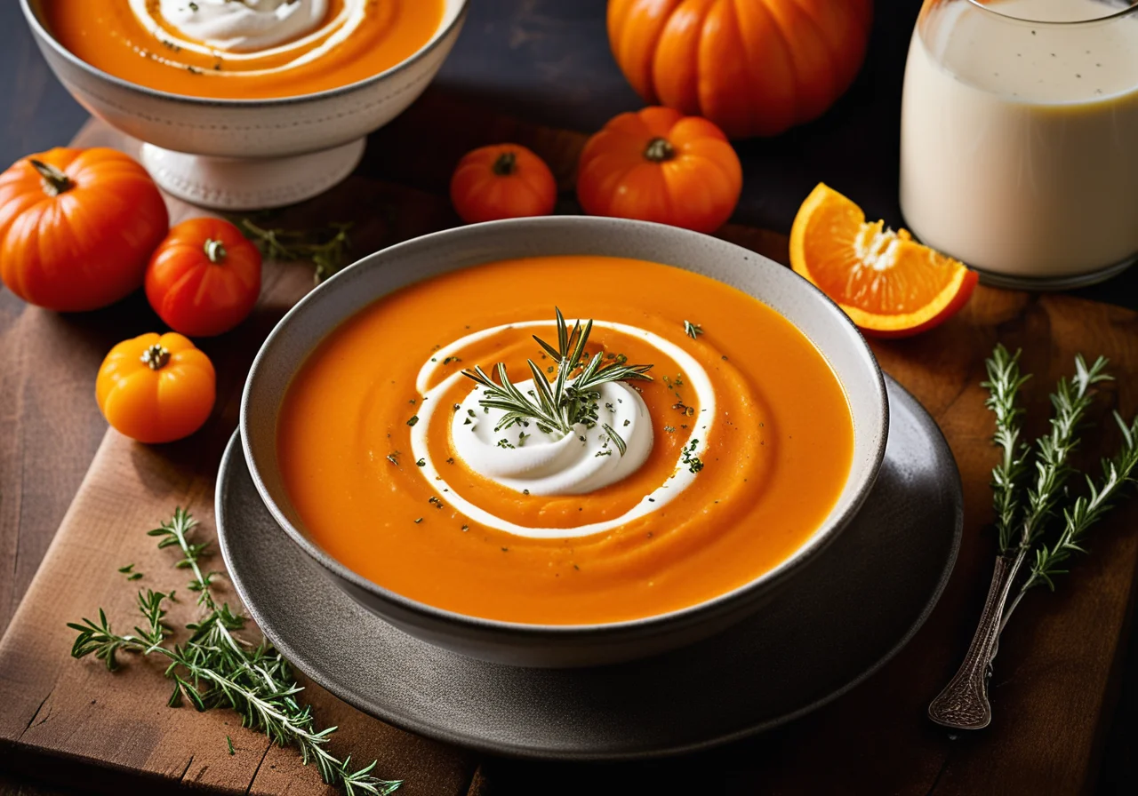 Pumpkin Tomato Soup