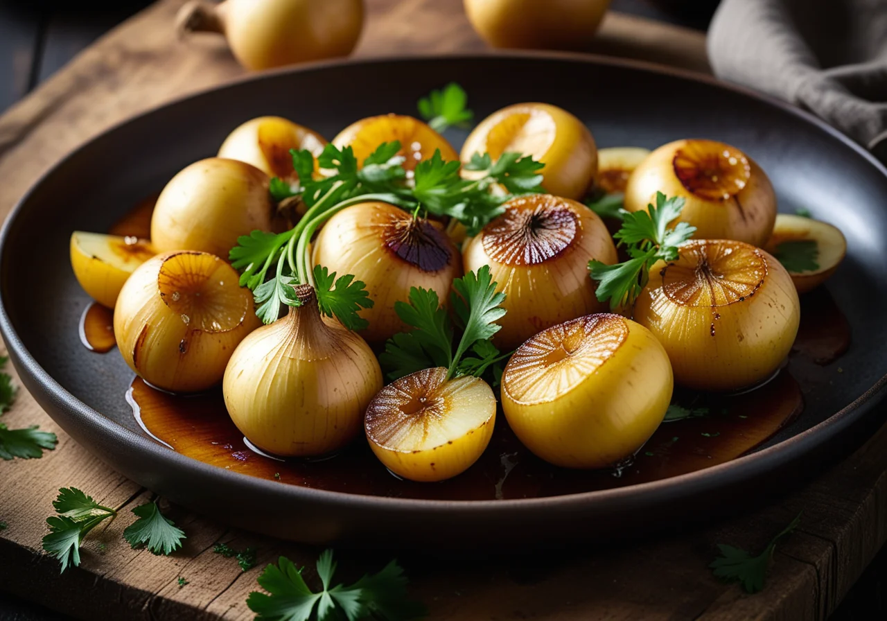 Steamed Turnips