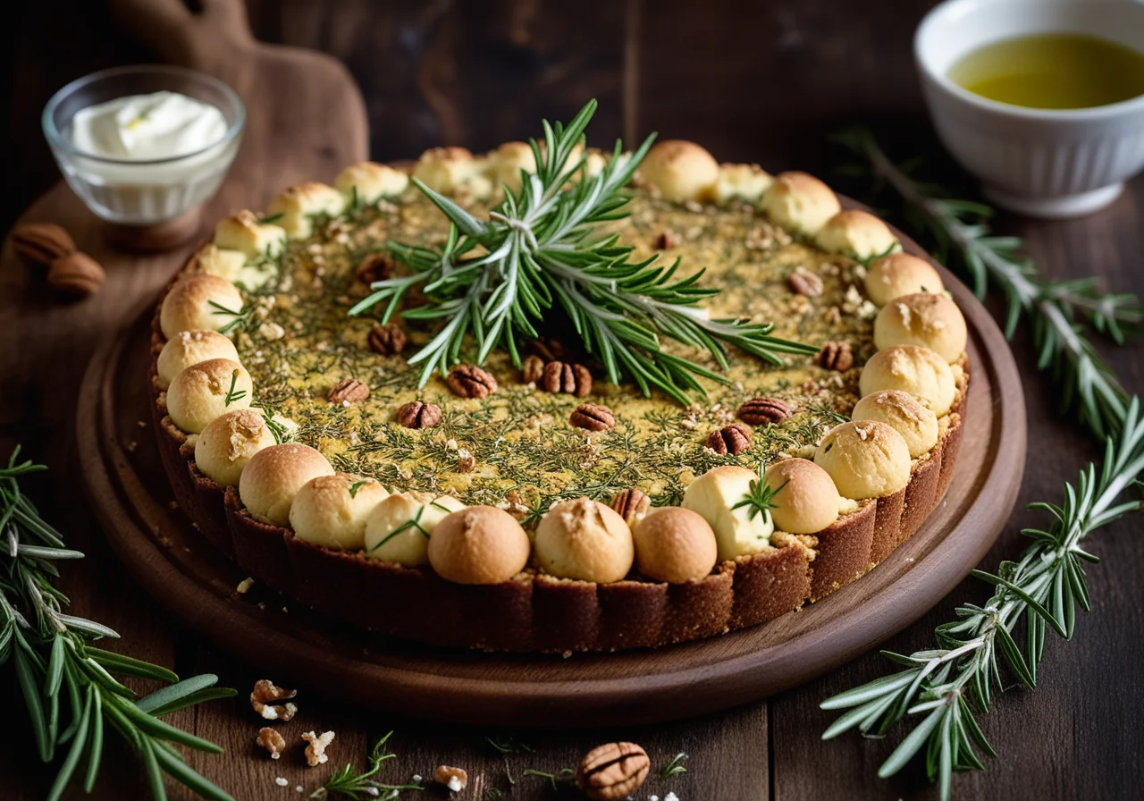 Feta Herb Cake