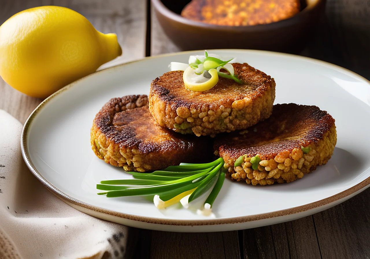 Lentil Bulgur Patties