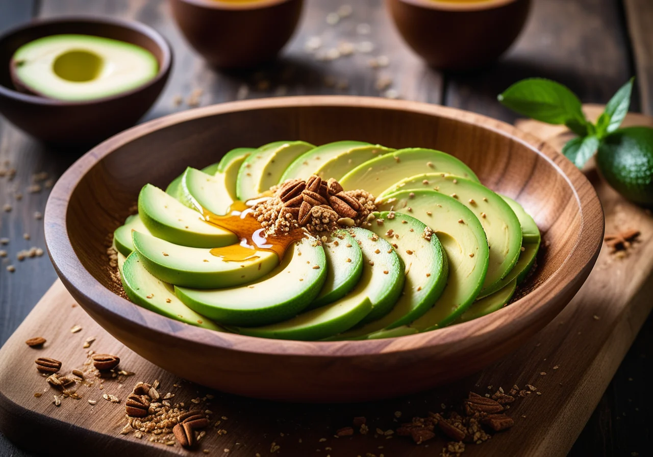 Orientally Spiced Avocado