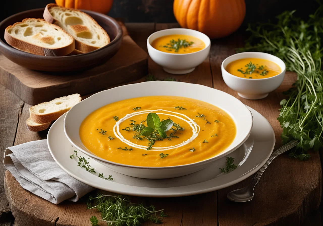 Potato‑Pumpkin Soup