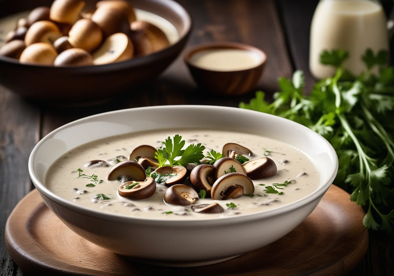 Mushroom Cream Soup