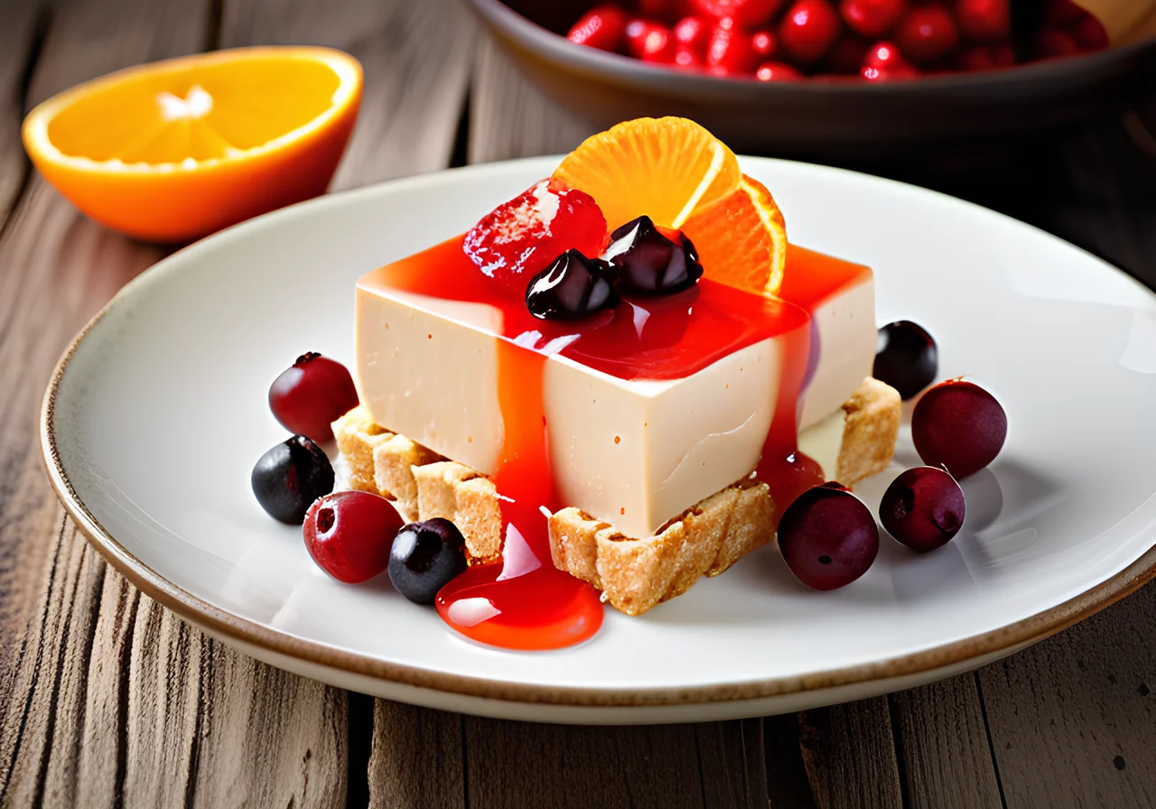 Tofu Strawberry Cream