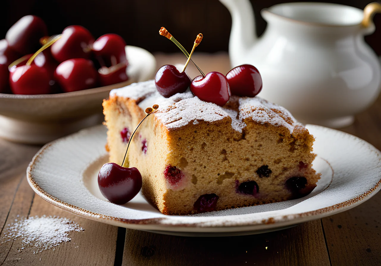 Spelt Cherry Cake