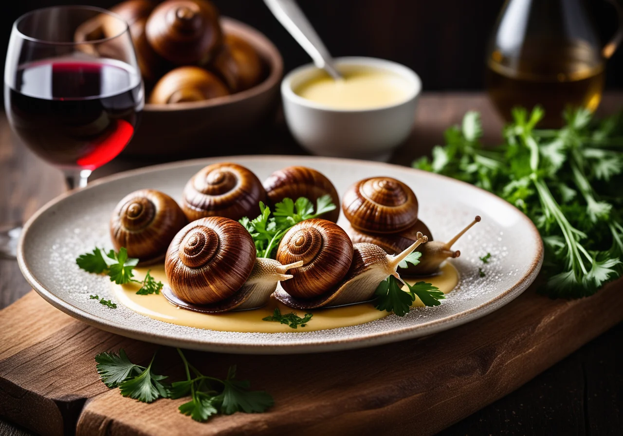 Vineyard Snails with Butter and Parsley