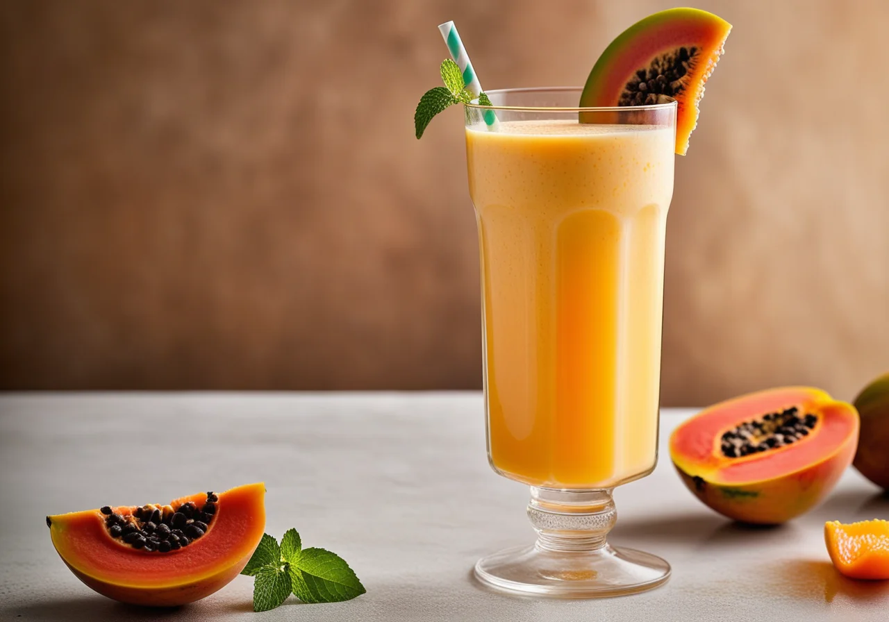 Papaya Buttermilk Shake